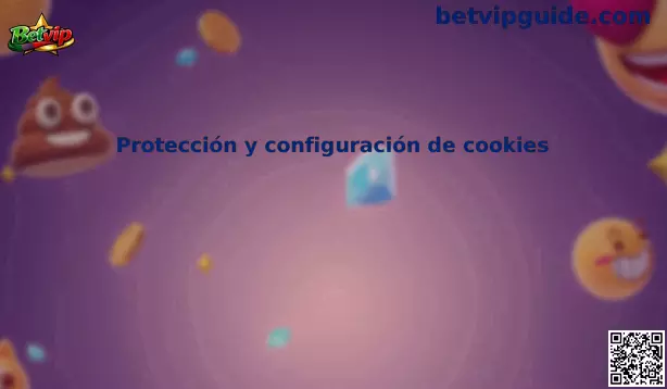 Protección y configuración de cookies en Betvip México